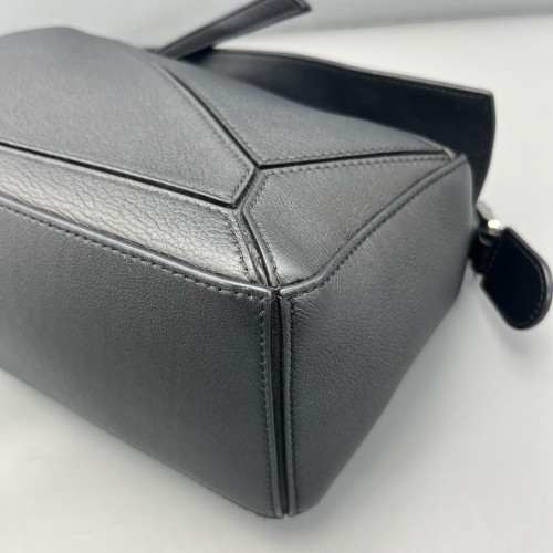 Loewe Small Puzzle Calfskin Black