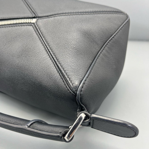 Loewe Small Puzzle Calfskin Black