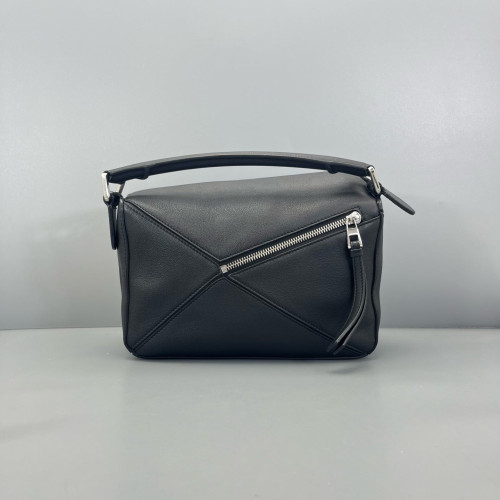 Loewe Small Puzzle Calfskin Black