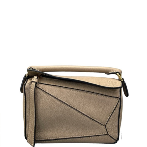 Loewe Mini Puzzle Grained Calfskin Beige Sahara Loewe Mini Puzzle Grained Calfskin Beige Sahara