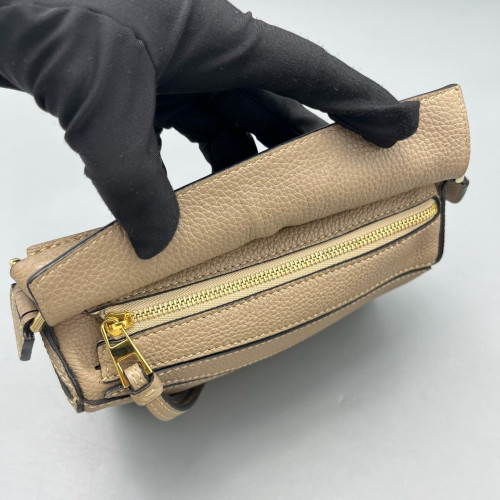 Loewe Mini Puzzle Grained Calfskin Beige Sahara Loewe Mini Puzzle Grained Calfskin Beige Sahara