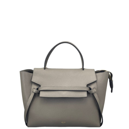 Celine Mini Belt Bag Grained Calfskin Grey Celine Mini Belt Bag Grained Calfskin Grey