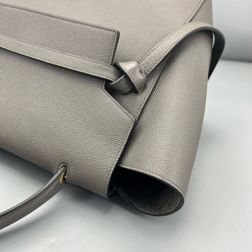 Celine Mini Belt Bag Grained Calfskin Grey Celine Mini Belt Bag Grained Calfskin Grey
