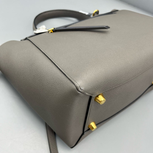 Celine Mini Belt Bag Grained Calfskin Grey Celine Mini Belt Bag Grained Calfskin Grey