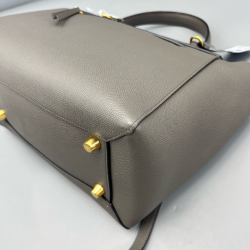 Celine Mini Belt Bag Grained Calfskin Grey Celine Mini Belt Bag Grained Calfskin Grey