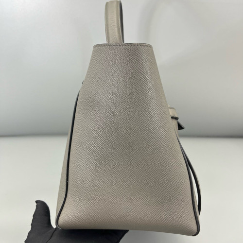 Celine Mini Belt Bag Grained Calfskin Grey Celine Mini Belt Bag Grained Calfskin Grey