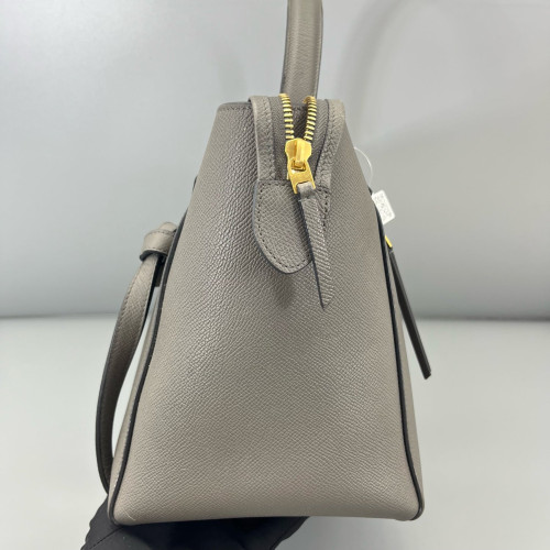 Celine Mini Belt Bag Grained Calfskin Grey Celine Mini Belt Bag Grained Calfskin Grey