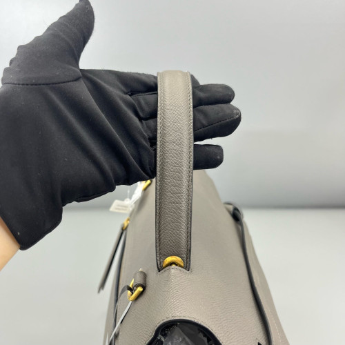 Celine Mini Belt Bag Grained Calfskin Grey Celine Mini Belt Bag Grained Calfskin Grey