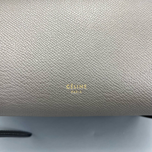 Celine Mini Belt Bag Grained Calfskin Grey Celine Mini Belt Bag Grained Calfskin Grey