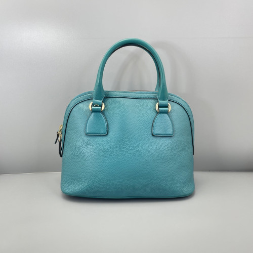 Gucci Medium Gg Charm Dome Grained Calfskin Ciel Gucci Medium Gg Charm Dome Grained Calfskin Ciel