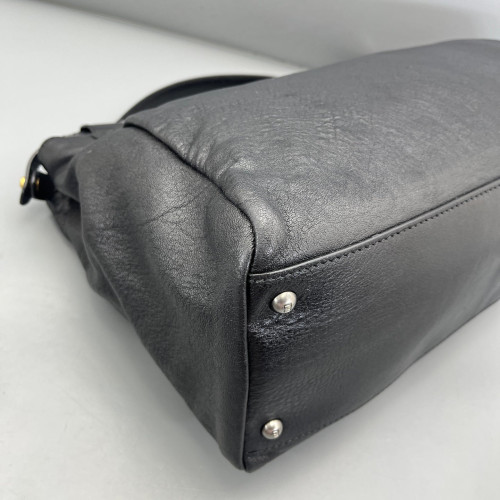 Fendi Peekaboo Iconic Large Calfskin Black