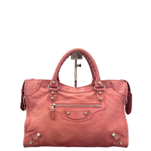Balenciaga Medium City Arena Lambskin Pink