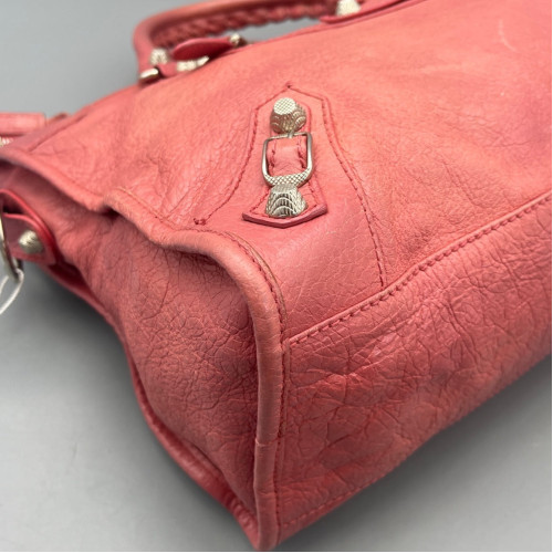 Balenciaga Medium City Arena Lambskin Pink