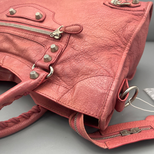 Balenciaga Medium City Arena Lambskin Pink