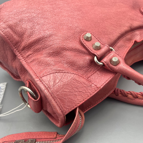 Balenciaga Medium City Arena Lambskin Pink