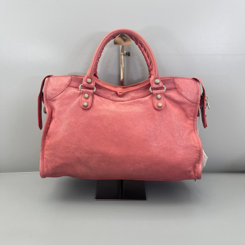 Balenciaga Medium City Arena Lambskin Pink