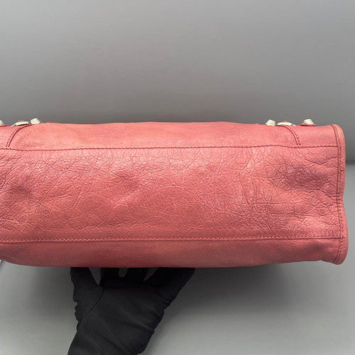 Balenciaga Medium City Arena Lambskin Pink
