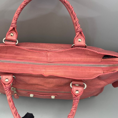 Balenciaga Medium City Arena Lambskin Pink