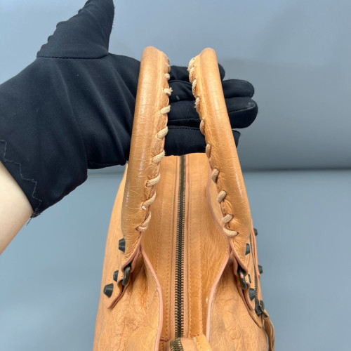 Balenciaga Medium City Arena Lambskin Orange