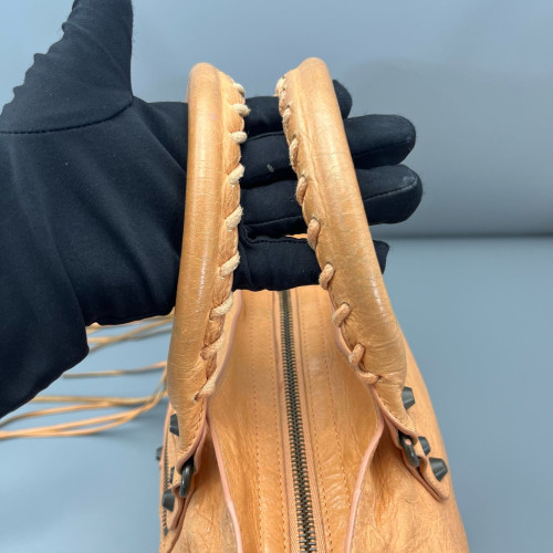 Balenciaga Medium City Arena Lambskin Orange