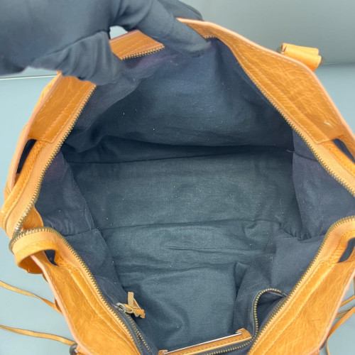 Balenciaga Medium City Arena Lambskin Orange