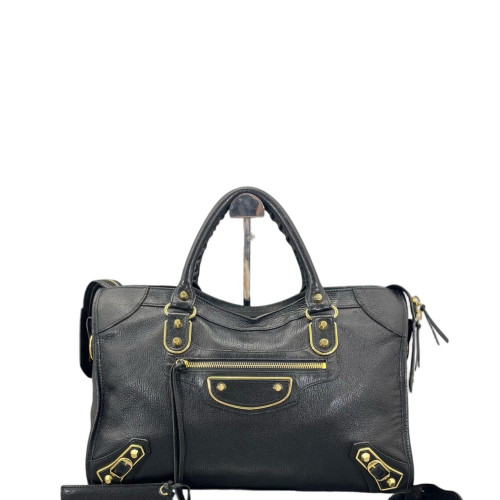 Balenciaga Medium City Calfskin Black