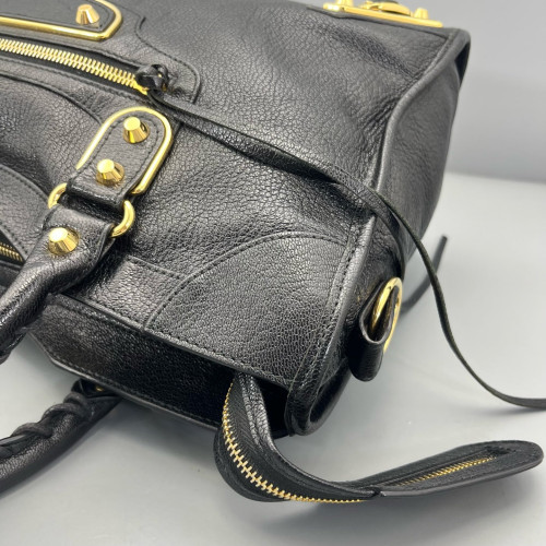 Balenciaga Medium City Calfskin Black