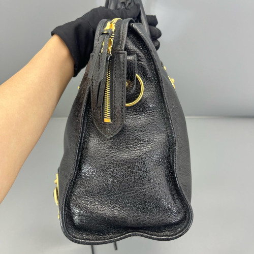 Balenciaga Medium City Calfskin Black