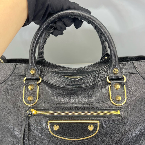 Balenciaga Medium City Calfskin Black