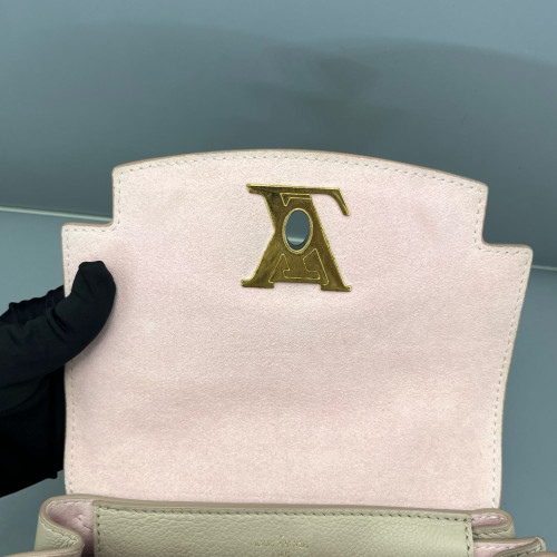 Louis Vuitton Handbag Calfskin Pink