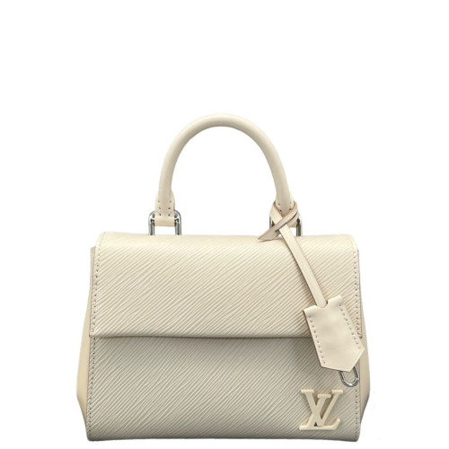 Louis Vuitton Cluny Mini Calfskin Epi White
