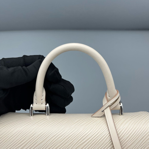 Louis Vuitton Cluny Mini Calfskin Epi White