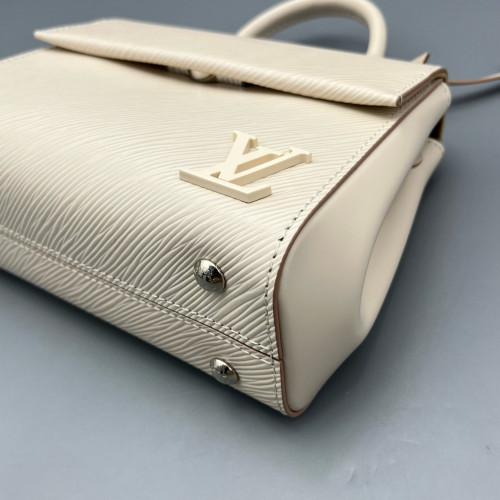 Louis Vuitton Cluny Mini Calfskin Epi White