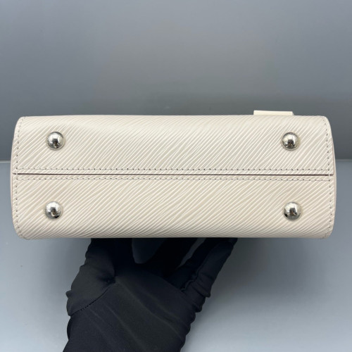 Louis Vuitton Cluny Mini Calfskin Epi White