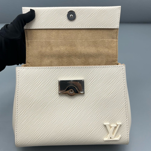 Louis Vuitton Cluny Mini Calfskin Epi White