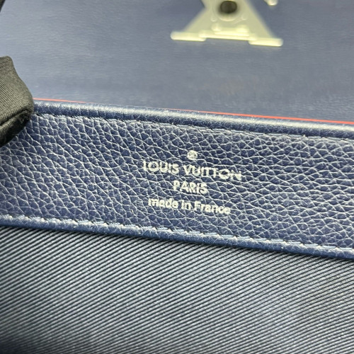 Louis Vuitton Lockme II Chain Bag BB Calfskin Blue