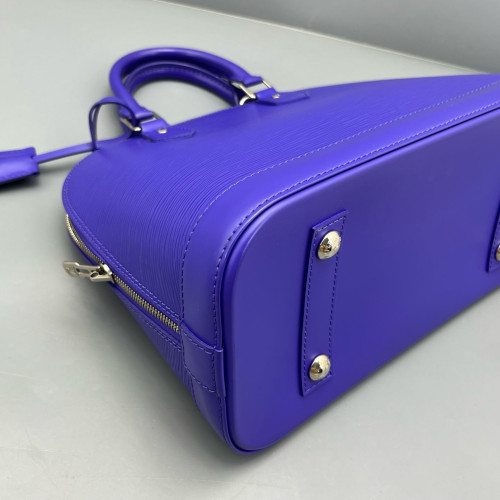Louis Vuitton Alma MM Epi Purple Blue