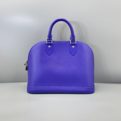 Louis Vuitton Alma MM Epi Purple Blue