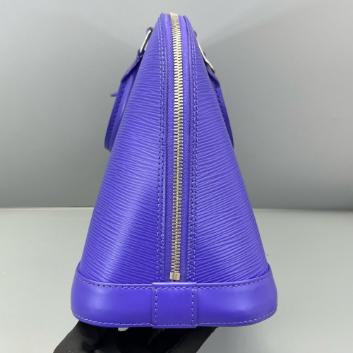 Louis Vuitton Alma MM Epi Purple Blue
