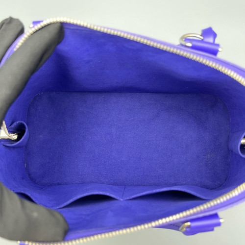 Louis Vuitton Alma MM Epi Purple Blue