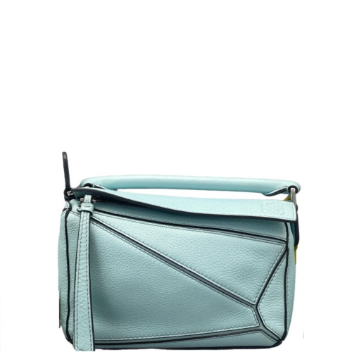 Loewe Mini Puzzle Calfskin Ciel