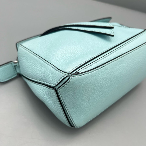 Loewe Mini Puzzle Calfskin Ciel