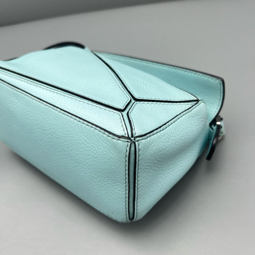Loewe Mini Puzzle Calfskin Ciel
