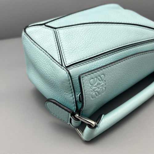 Loewe Mini Puzzle Calfskin Ciel