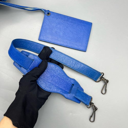Balenciaga Medium City Arena Lambskin Blue