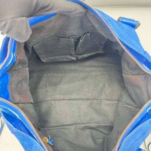 Balenciaga Medium City Arena Lambskin Blue