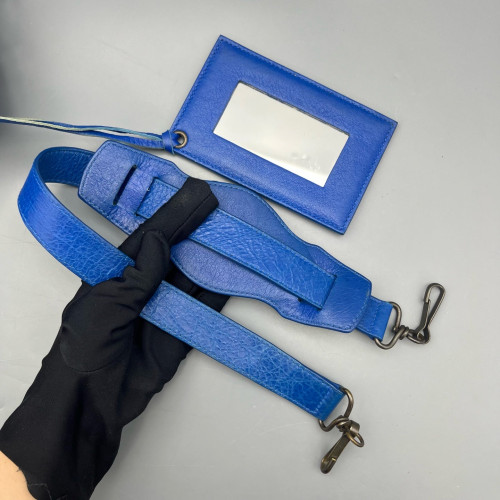 Balenciaga Medium City Arena Lambskin Blue
