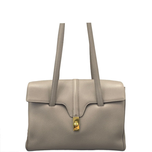 Celine Medium Soft 16 Grained Calfskin Grey