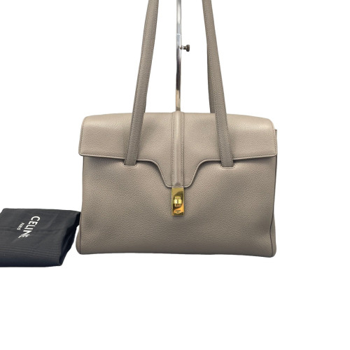 Celine Medium Soft 16 Grained Calfskin Grey