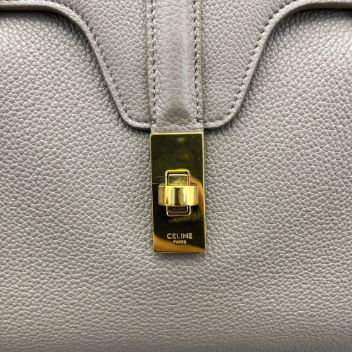 Celine Medium Soft 16 Grained Calfskin Grey